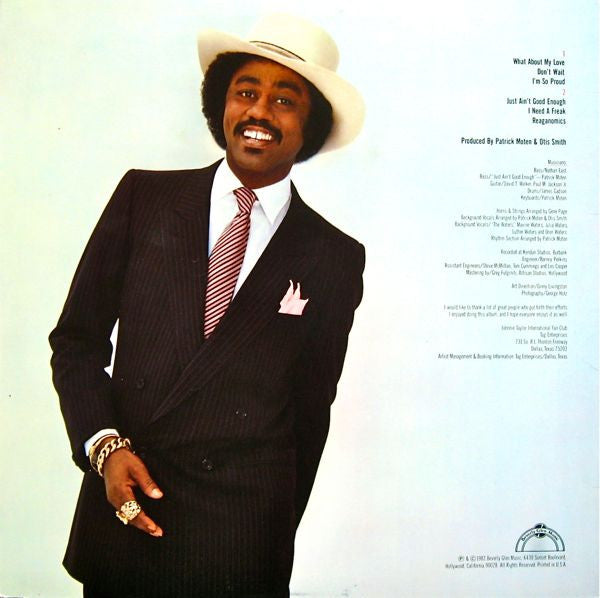 Johnnie Taylor : Just Ain't Good Enough (LP, Album)