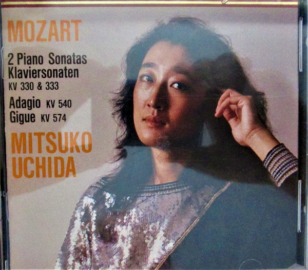 Mozart*, Mitsuko Uchida : 2 Piano Sonatas = Klaviersonaten KV 330 & 333 • Adagio KV 540 • Gigue KV 574 (CD, Album)