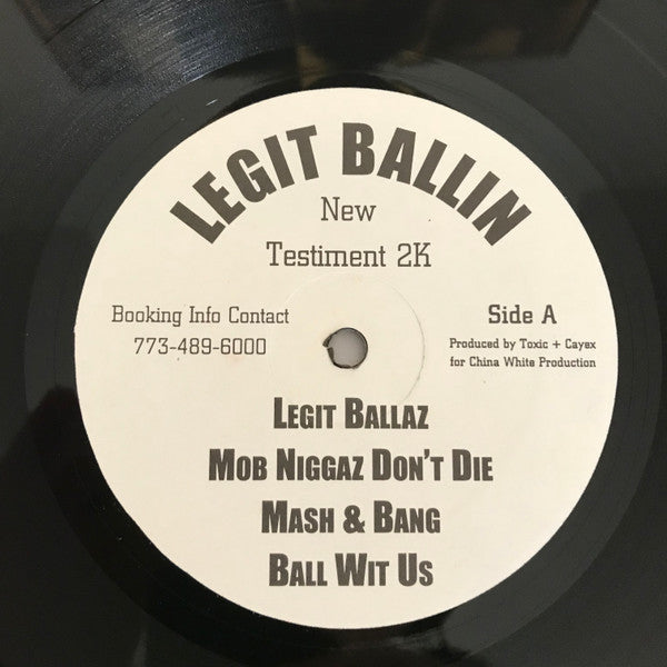 Twista : Legit Ballin: New Testiment 2K- Street Scriptures (2xLP, Album, Promo)