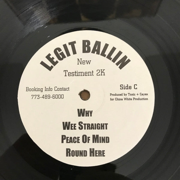 Twista : Legit Ballin: New Testiment 2K- Street Scriptures (2xLP, Album, Promo)
