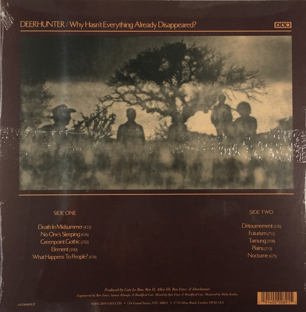 Deerhunter : Why Hasn't Everything Already Disappeared? (LP, Album, Tex)