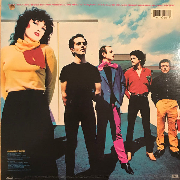 The Motels : Careful (LP, Album, Los)