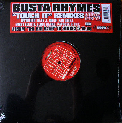 Busta Rhymes Featuring Mary J. Blige, Rah Digga, Missy Elliott, Lloyd Banks, Papoose & DMX : Touch It (Remixes) (12")
