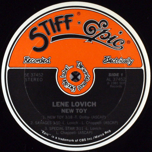 Lene Lovich : New Toy (12", MiniAlbum, Ter)