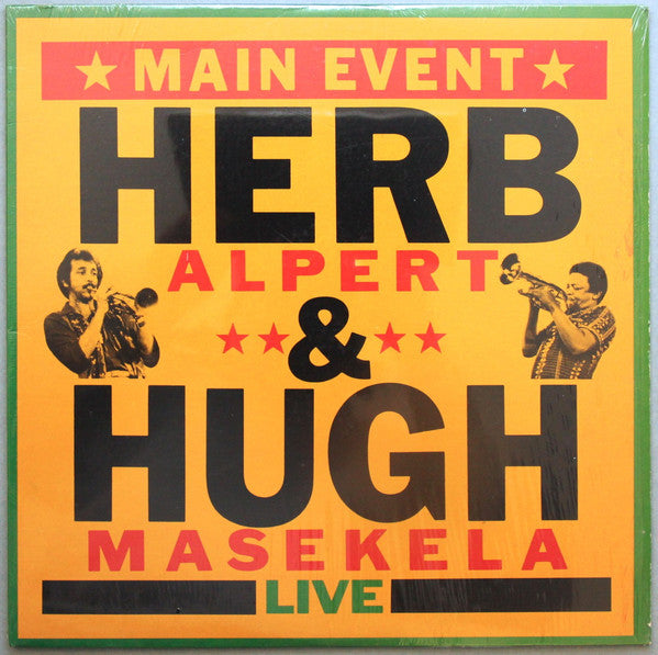 Herb Alpert & Hugh Masekela : Main Event Live (LP, Album, Ter)