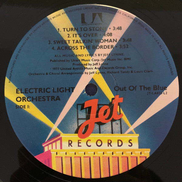 Electric Light Orchestra : Out Of The Blue (2xLP, Album, Com)