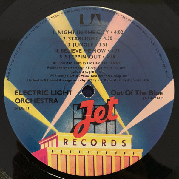 Electric Light Orchestra : Out Of The Blue (2xLP, Album, Com)