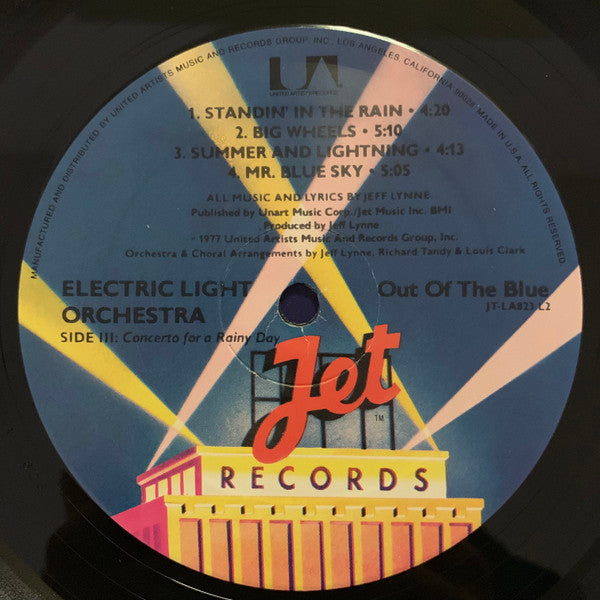 Electric Light Orchestra : Out Of The Blue (2xLP, Album, Com)