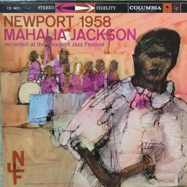 Mahalia Jackson : Newport 1958  (LP, Album)