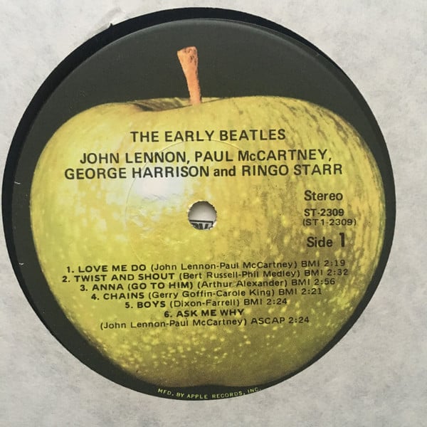 The Beatles : The Early Beatles (LP, Comp, RE, Los)