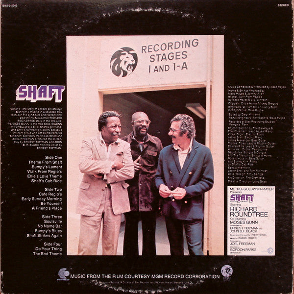 Isaac Hayes : Shaft - Music From The Soundtrack (2xLP, Album, Son)