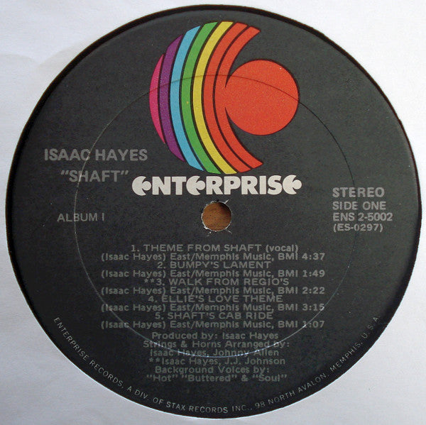 Isaac Hayes : Shaft - Music From The Soundtrack (2xLP, Album, Son)