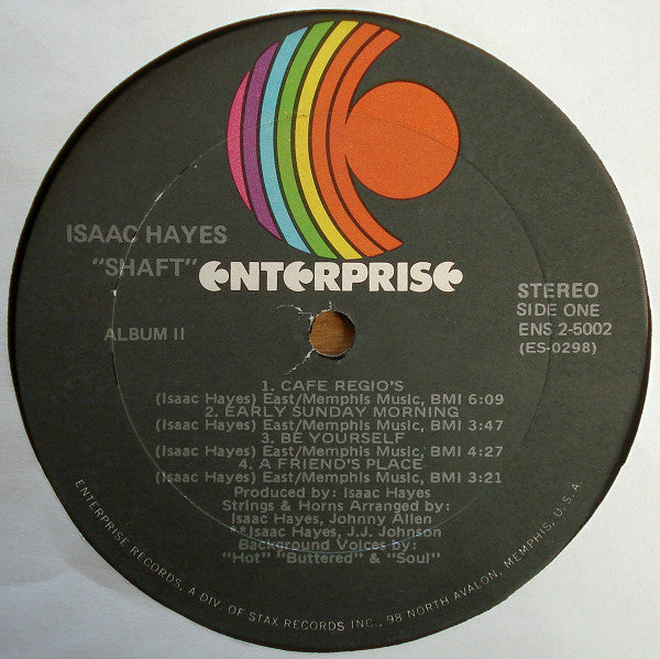 Isaac Hayes : Shaft - Music From The Soundtrack (2xLP, Album, Son)