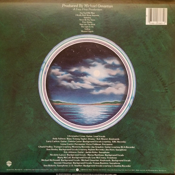 Christopher Cross : Christopher Cross (LP, Album, Jac)