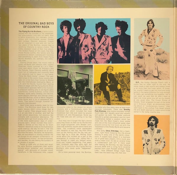 The Flying Burrito Bros : Close Up The Honky Tonks (2xLP, Album, Comp, RP, Ter)