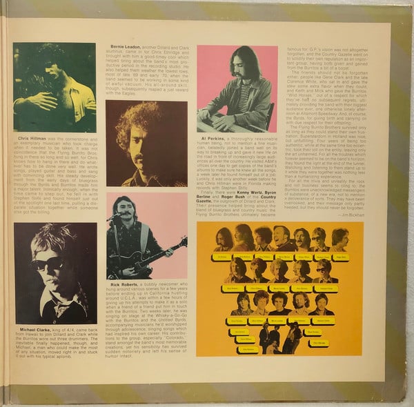 The Flying Burrito Bros : Close Up The Honky Tonks (2xLP, Album, Comp, RP, Ter)