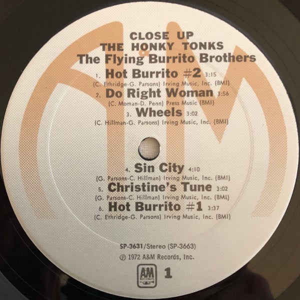 The Flying Burrito Bros : Close Up The Honky Tonks (2xLP, Album, Comp, RP, Ter)