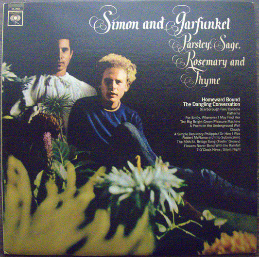Simon & Garfunkel : Parsley, Sage, Rosemary And Thyme (LP, Album, Mono, San)