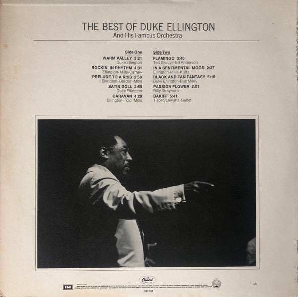 Duke Ellington : The Best Of Duke Ellington And His Famous Orchestra (LP, Comp, Mono, RE)