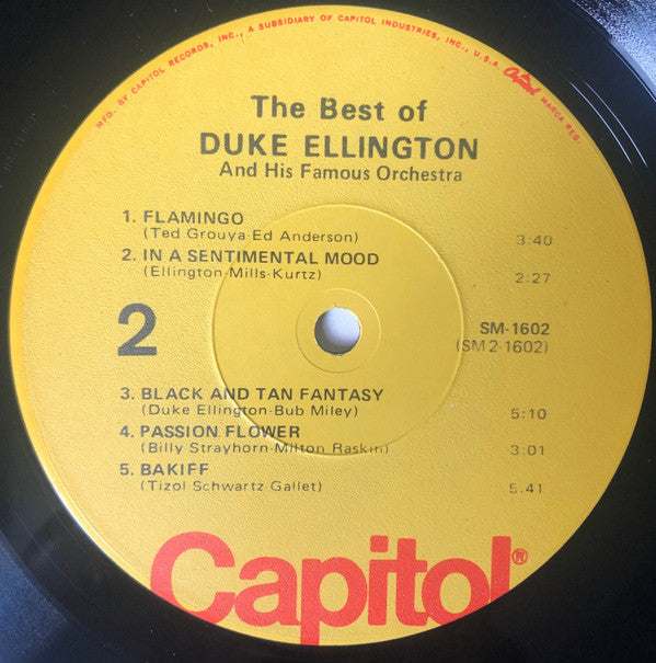 Duke Ellington : The Best Of Duke Ellington And His Famous Orchestra (LP, Comp, Mono, RE)