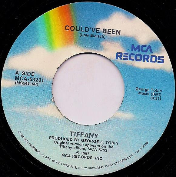 Tiffany : Could've Been (7", Single, Pin)