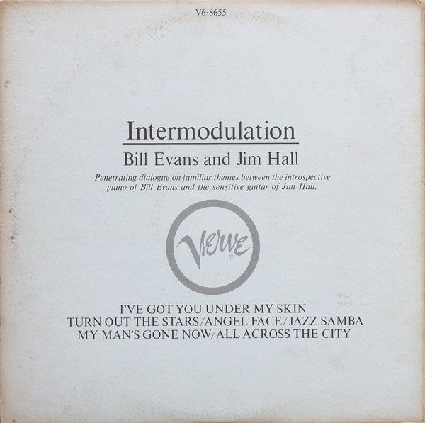 Bill Evans, Jim Hall : Intermodulation (LP, Album, Gat)