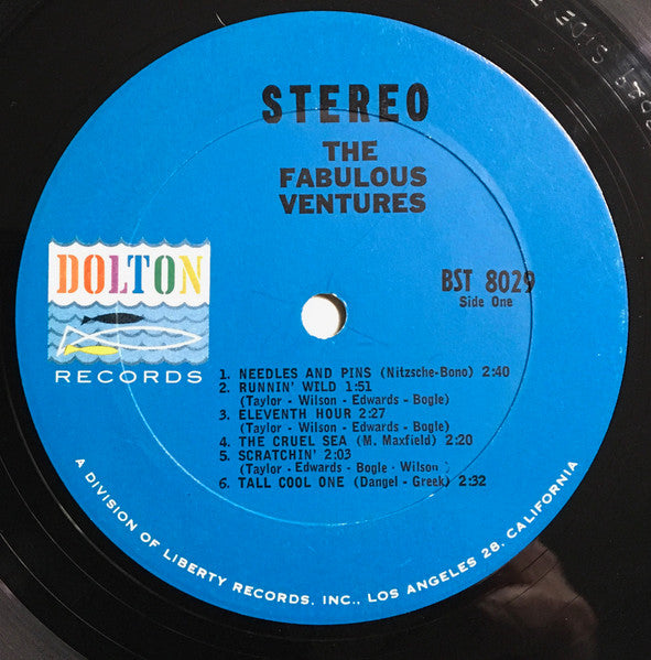 The Ventures : The Fabulous Ventures (LP, Album)