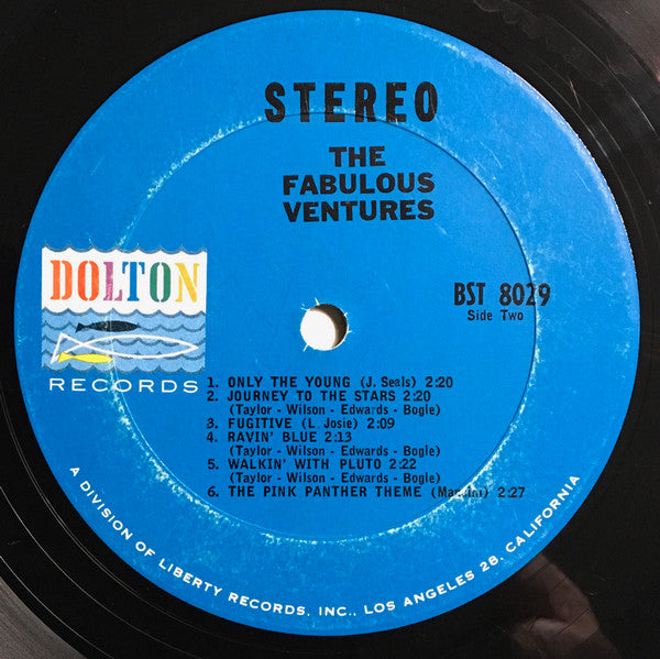 The Ventures : The Fabulous Ventures (LP, Album)