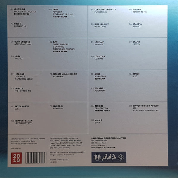 Various : Sick Music 2019 (4xLP, Album, Comp + Box)