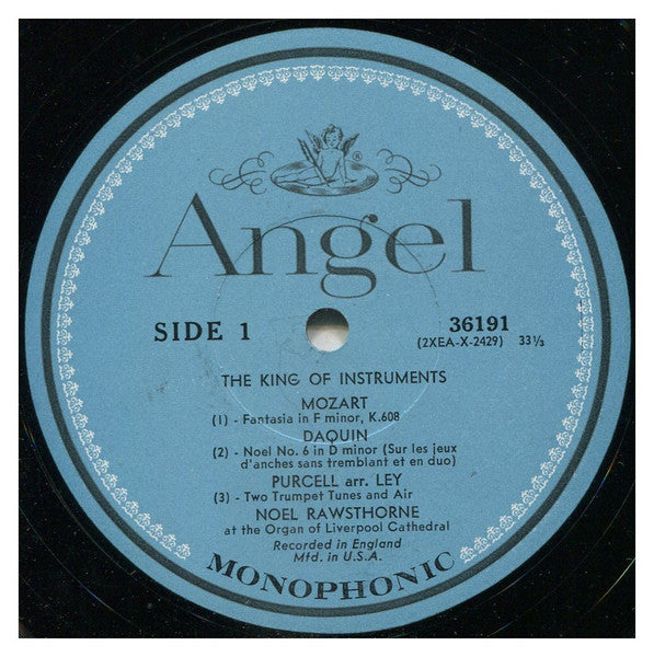 Noel Rawsthorne : The King Of Instruments (LP, Mono)