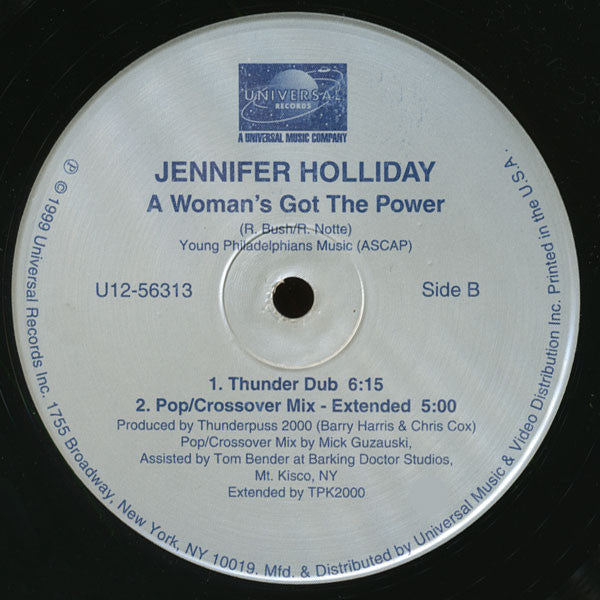 Jennifer Holliday : A Woman's Got The Power (12")