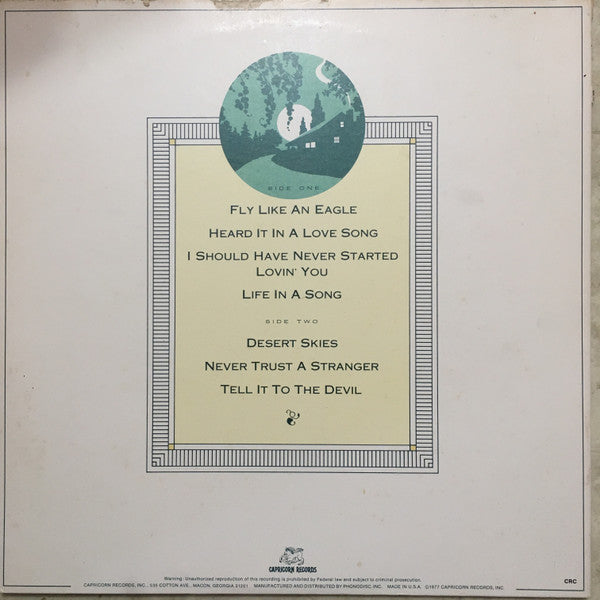 The Marshall Tucker Band : Carolina Dreams (LP, Album, Club, CRC)