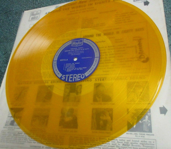 Lew Raymond* : Music From Michael Todd's Around The World In 80 Days (LP, Album, RE, Yel)