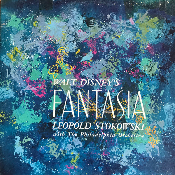 Leopold Stokowski With The Philadelphia Orchestra : Walt Disney's Fantasia (3xLP, Album, RE, RP, All)