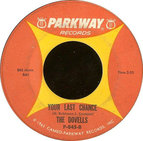 The Dovells : Hully Gully Baby / Your Last Chance (7", Single)