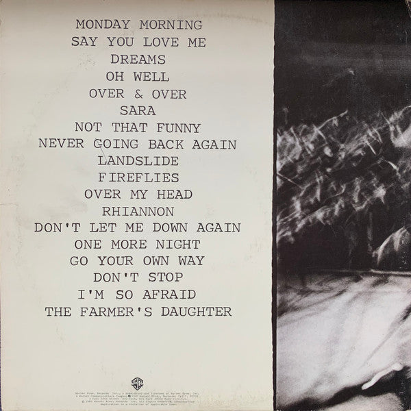 Fleetwood Mac : Fleetwood Mac Live (2xLP, Album, Mon)