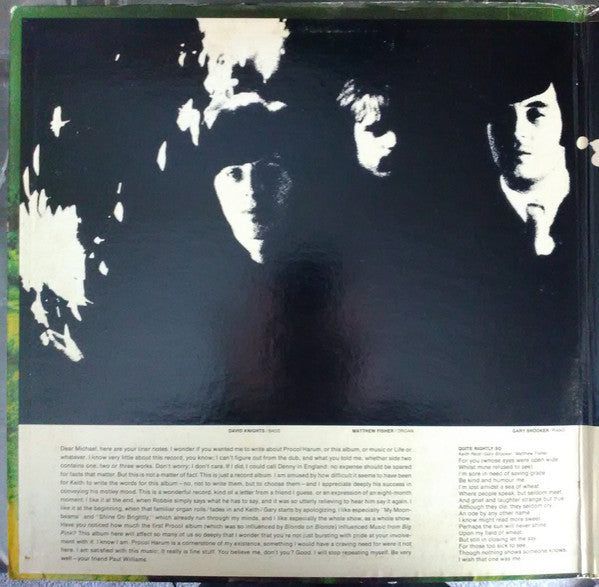 Procol Harum : Shine On Brightly (LP, Album, Ter)