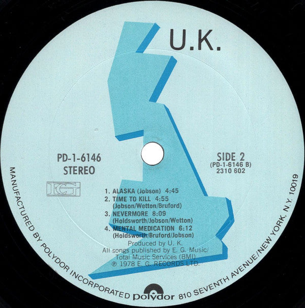 U.K.* : U.K. (LP, Album, Ter)