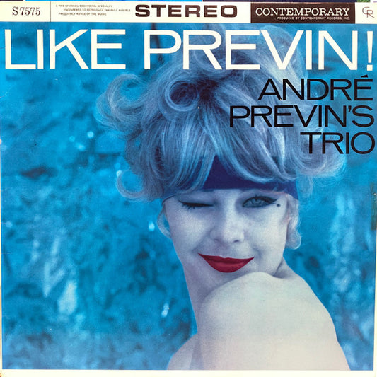 André Previn's Trio* : Like Previn! (LP, Album, RE)