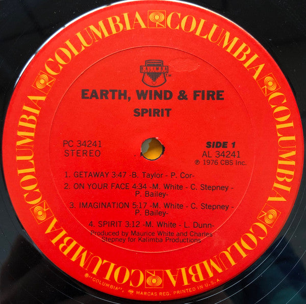 Earth, Wind & Fire : Spirit (LP, Album, Pit)