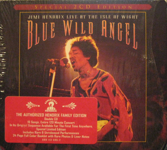 Jimi Hendrix : Blue Wild Angel (Jimi Hendrix Live At The Isle Of Wight) (2xCD, Album, Ltd, S/Edition)