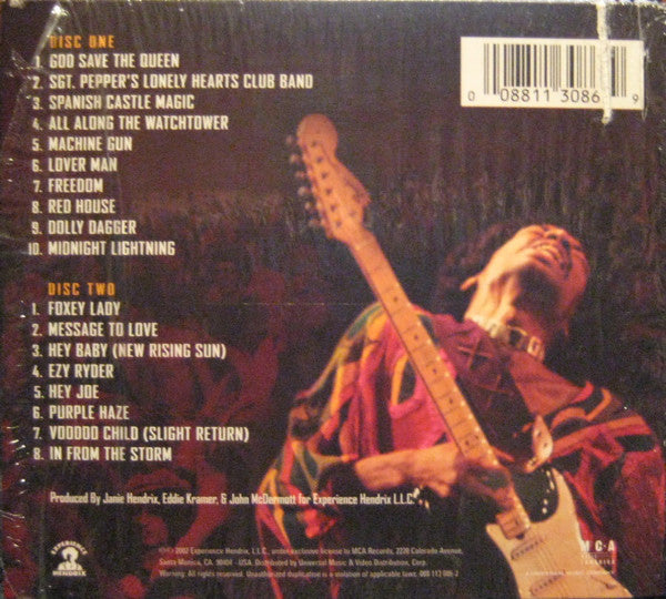 Jimi Hendrix : Blue Wild Angel (Jimi Hendrix Live At The Isle Of Wight) (2xCD, Album, Ltd, S/Edition)