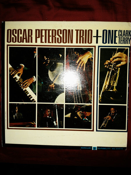 Oscar Peterson Trio* + Clark Terry : Oscar Peterson Trio + One  (LP, Album, Mono, Promo)