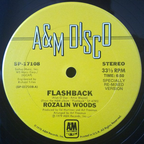 Rozalin Woods : Flashback (12")