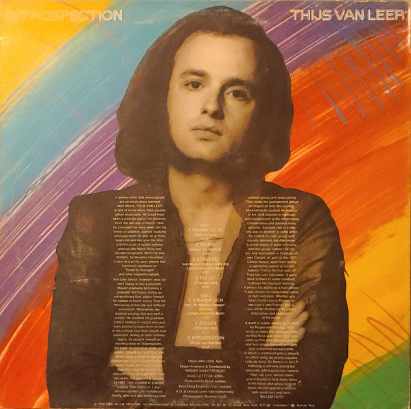 Thijs Van Leer : Introspection (LP, Album, Pit)