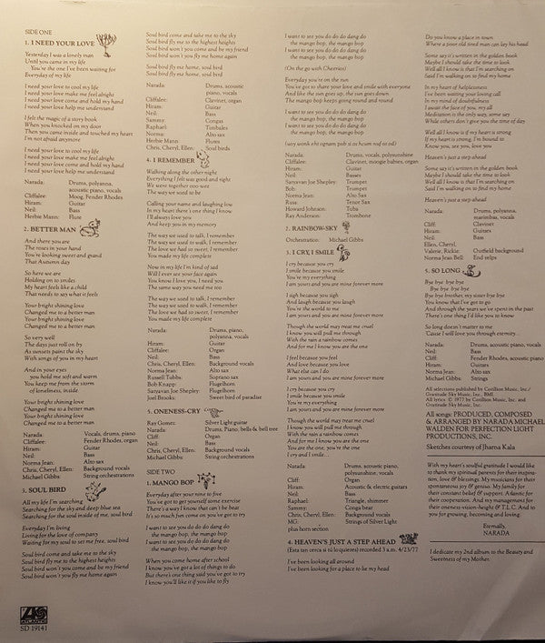 Narada Michael Walden : I Cry, I Smile (LP, Album, MO )