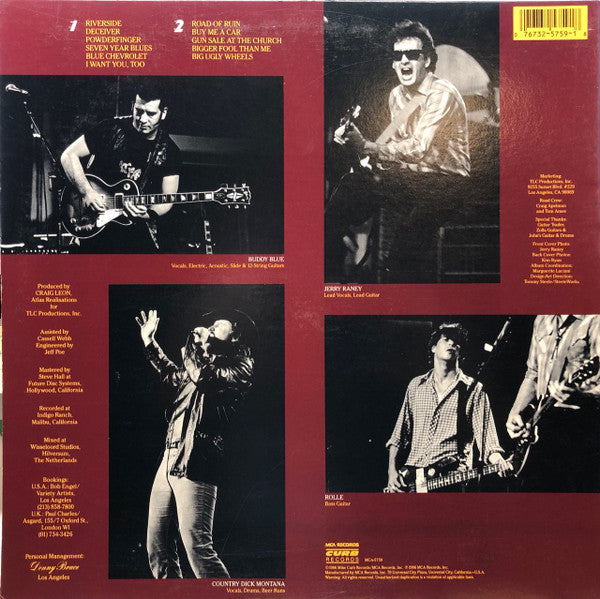 The Beat Farmers : Van Go (LP, Album, Pin)