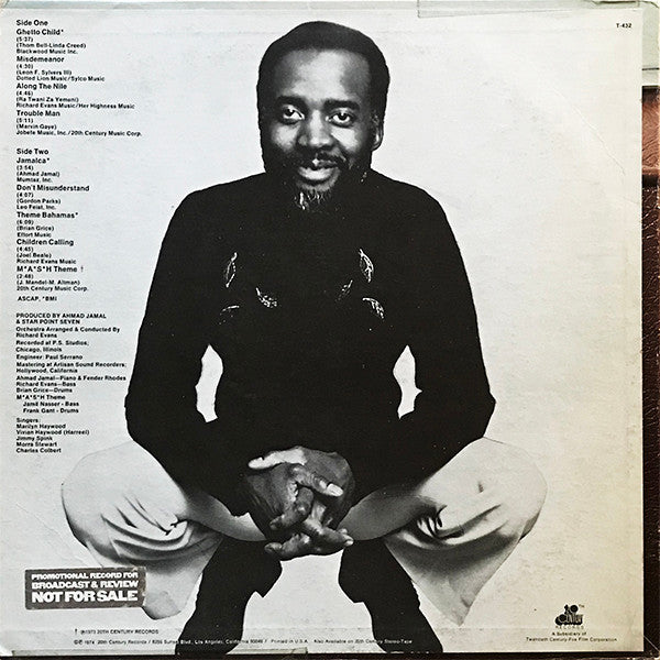 Ahmad Jamal : Jamalca (LP, Album, Promo)