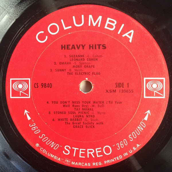 Various : Heavy Hits! (LP, Comp, San)