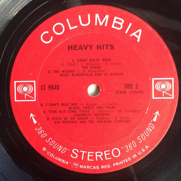 Various : Heavy Hits! (LP, Comp, San)